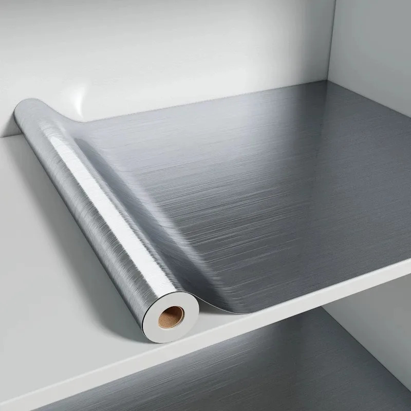 Smart Home Film - Folia dekoracyjna PVC ze stali nierdzewnej,