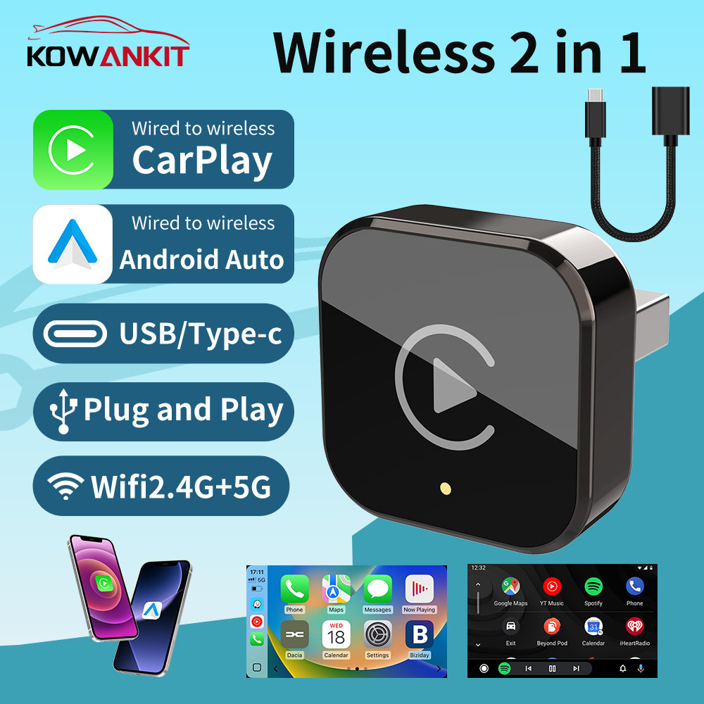 Wifi Smart Plug - Adapter Wireless Carplay Android Auto 2
