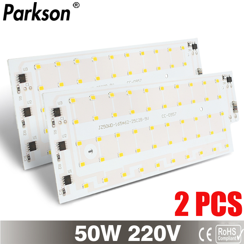 Smart Home Outdoor - 2szt/lot 50W LED Lamp beads SMD