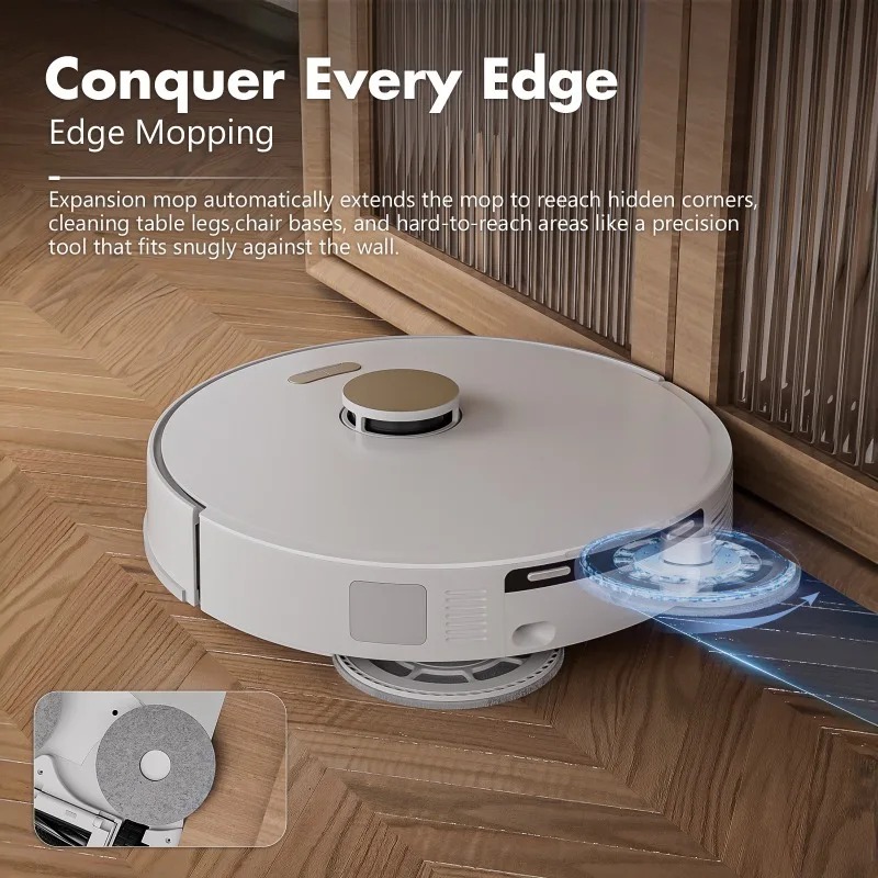 Smart Home Robot - Robot odkurzający, mopowanie na mokro i