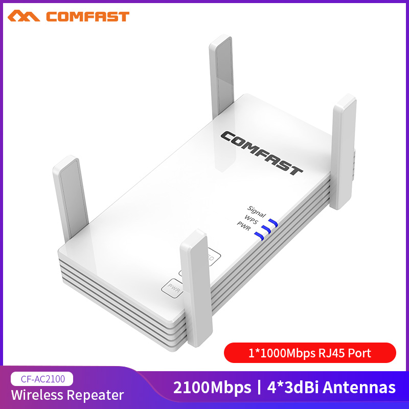 Smart Home Router - Comfast AC1200/AC2100 Dwuzakresowy wzmacniacz WiFi 2.4