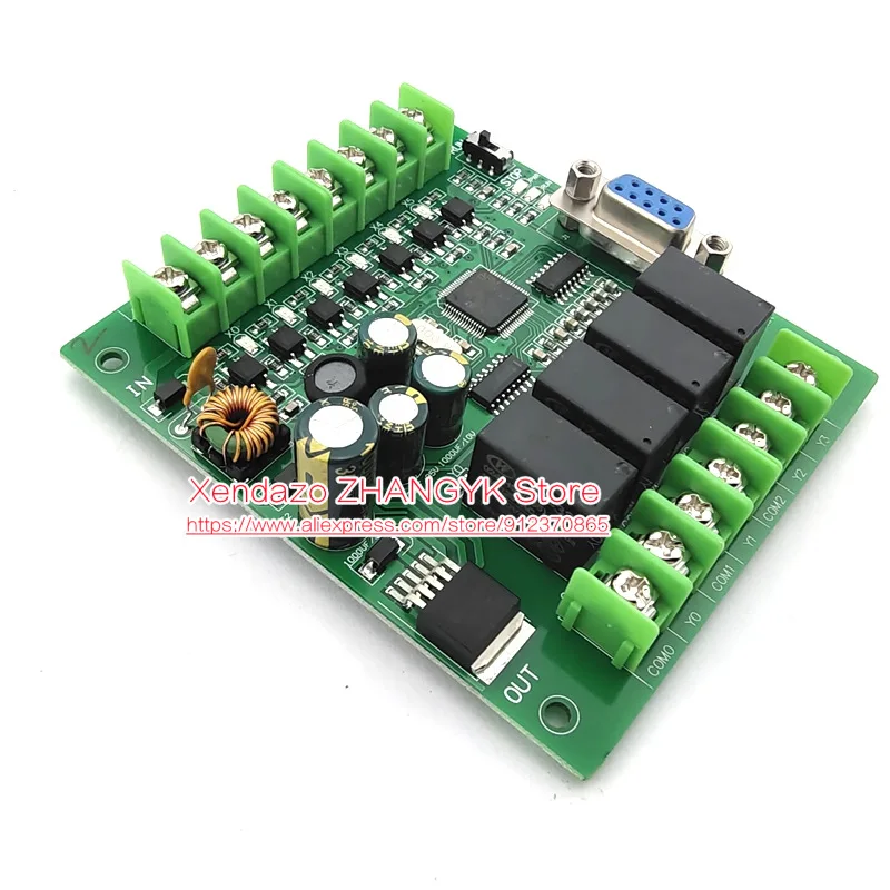 Smart Home With Plc - Płyta sterująca przemysłowa PLC FX1N-10MR FX1N-10MT