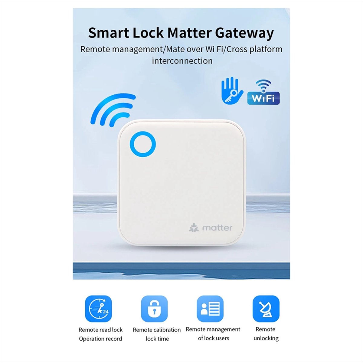 Smart Home Router - A99X TTLOCK G6 Inteligentna Bramka Matter