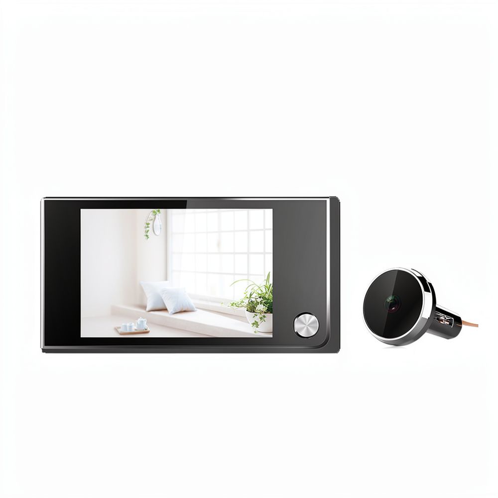 Smart Home Video Doorbell Installation - Inteligentna cyfrowa kamera do wizjera z
