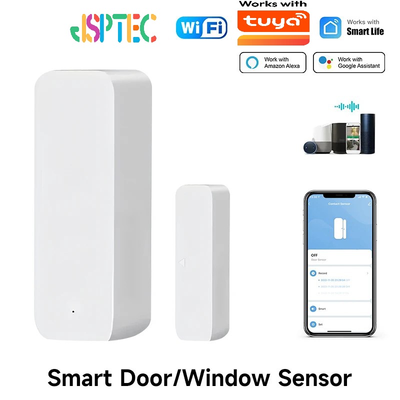 Smart Home Yale - Tuya WiFi Inteligentny czujnik drzwi Drzwi