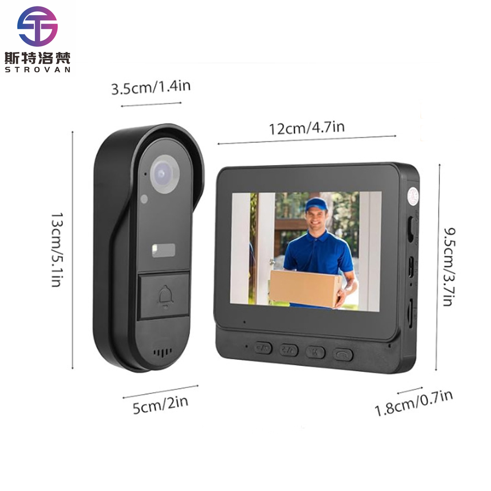Inteligentny dzwonek do drzwi  – Smart Home Video Doorbell Installation recenzja i cena