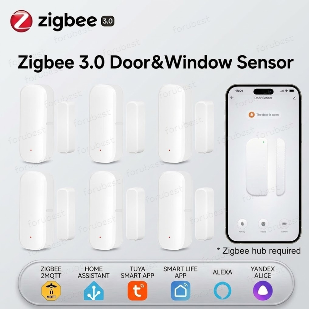 Czujnik otwarcia drzwi/okien Z – Smart Home Zigbee 3.0 recenzja i cena