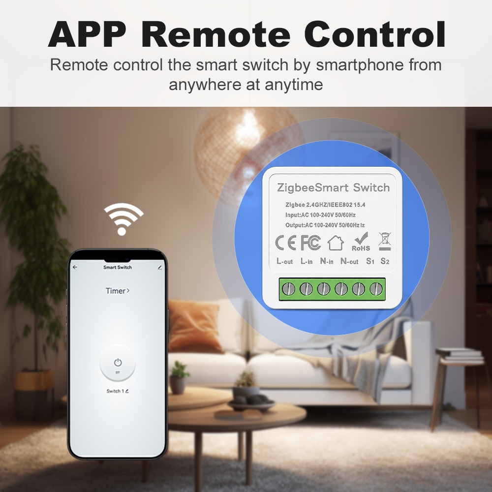 Moduł przełącznika Manhot ZigB – Smart Home Zigbee 3.0 recenzja i cena