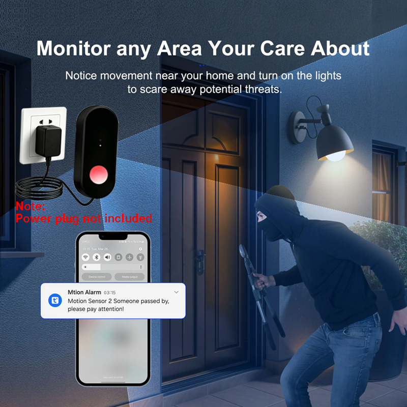 Czujnik ruchu Tuya WiFi PIR, d – Smart Home Networking recenzja i cena