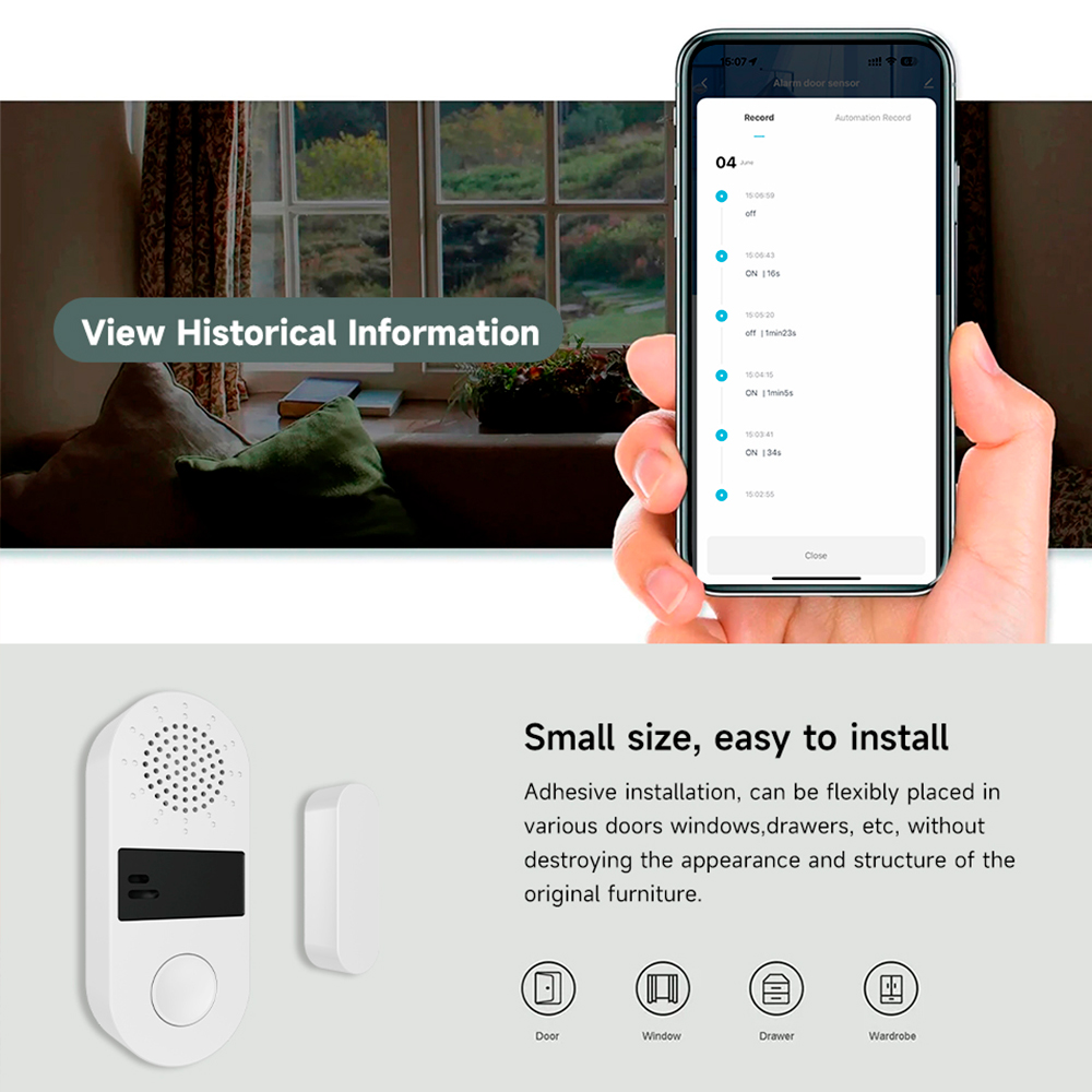 Czujnik otwarcia drzwi/okien T – Smart Home Yale recenzja i cena