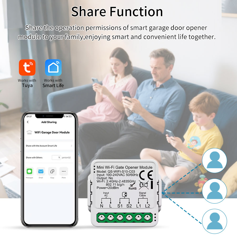 Sterownik bramy garażowej Tuya – Smart Home Yale recenzja i cena
