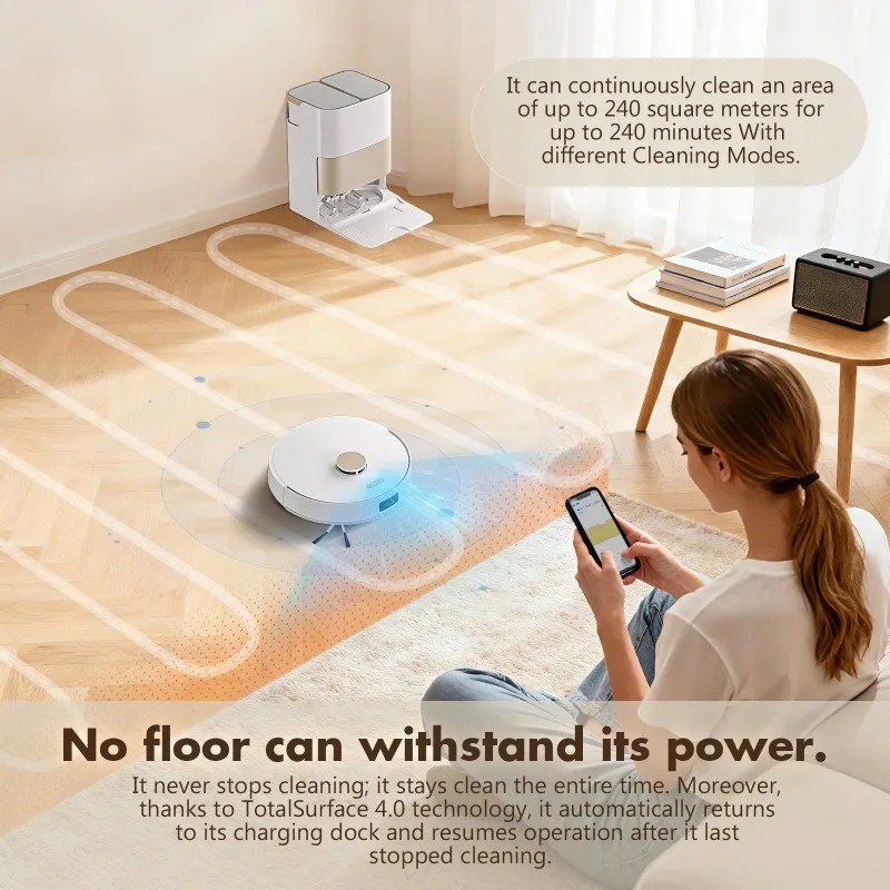 Robot odkurzający, mopowanie n – Smart Home Robot recenzja i cena