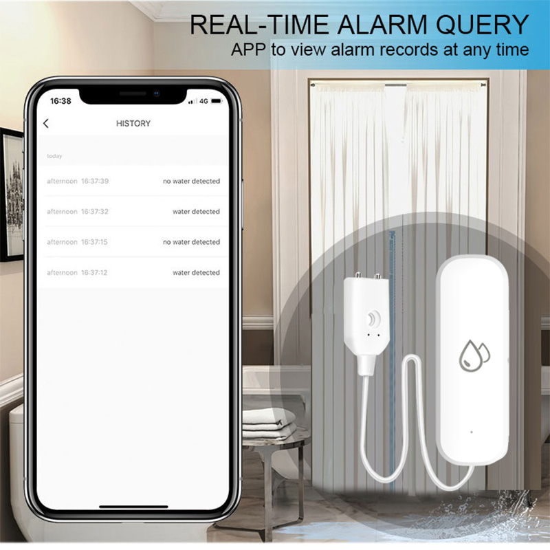 Czujnik wycieku wody Tuya WiFi – Smart Home Yale recenzja i cena