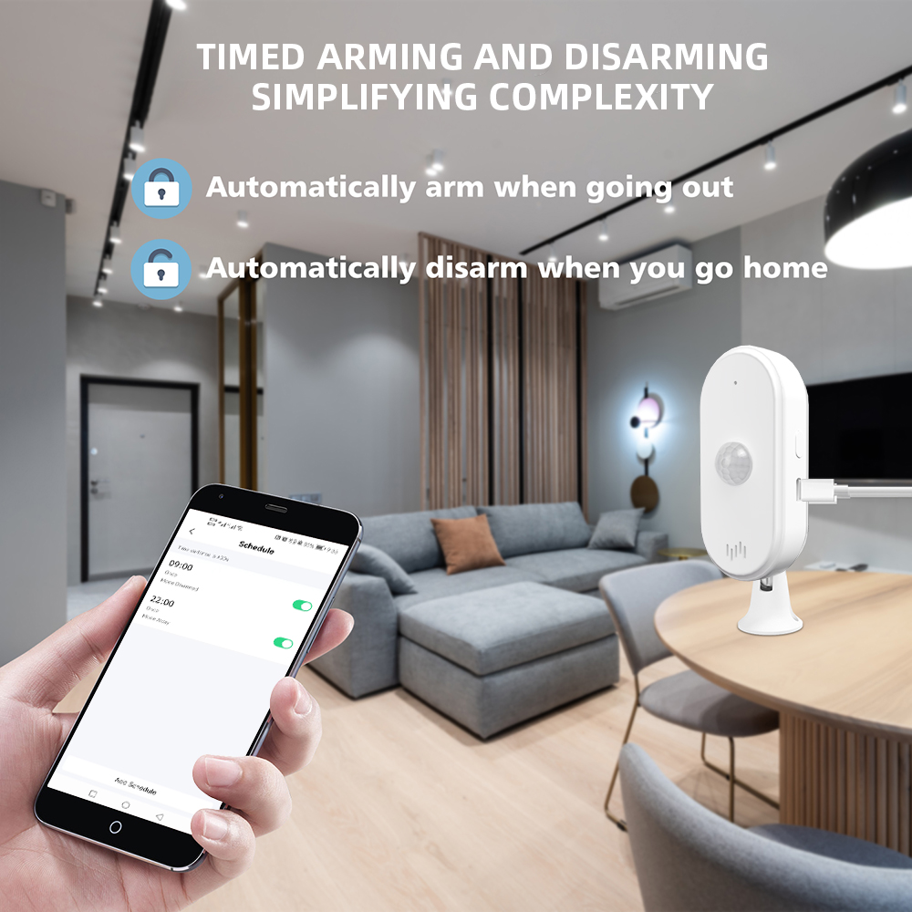 Czujnik ruchu PIR WiFi Tuya, c – Smart Home Networking recenzja i cena