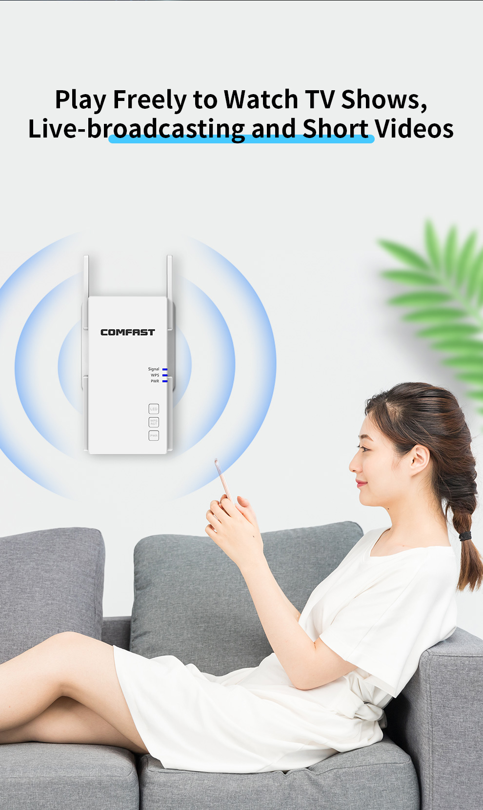 Comfast AC1200/AC2100 Dwuzakre – Smart Home Router recenzja i cena