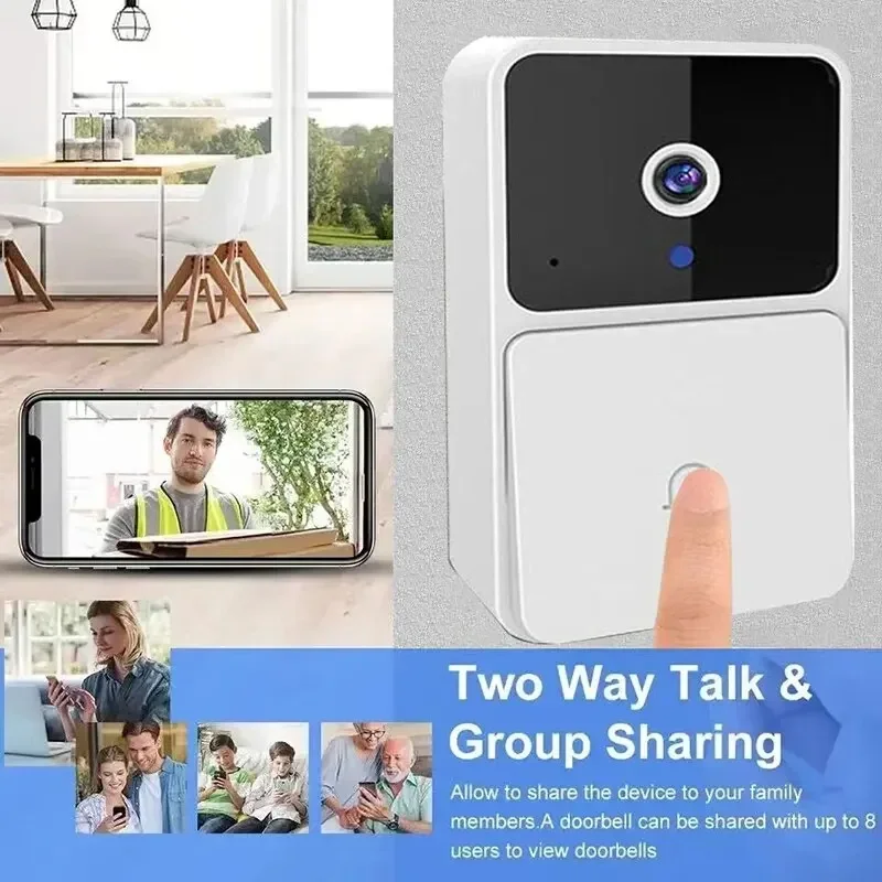 Kamera wideodomofonowa WiFi be – Smart Home Video Doorbell Installation recenzja i cena