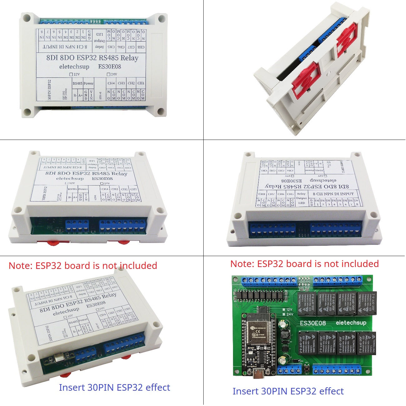 ESP32 8CH Programowalny moduł  – Smart Home With Plc recenzja i cena