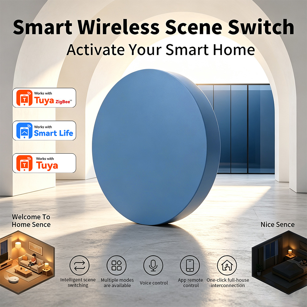 Przycisk Zigbee Smart Scene ko – Smart Home Networking recenzja i cena
