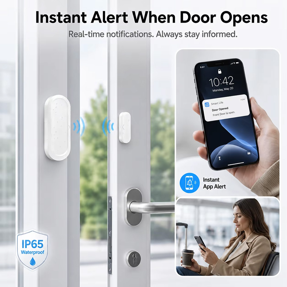 Czujnik otwarcia/zwierania drz – Smart Home Yale recenzja i cena