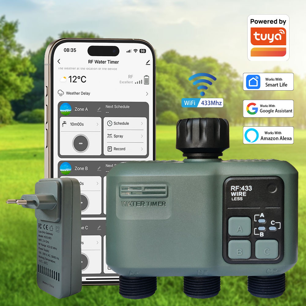Tuya Wifi+RF433 3-wyjściowy Ti – Wifi Smart Plug recenzja i cena