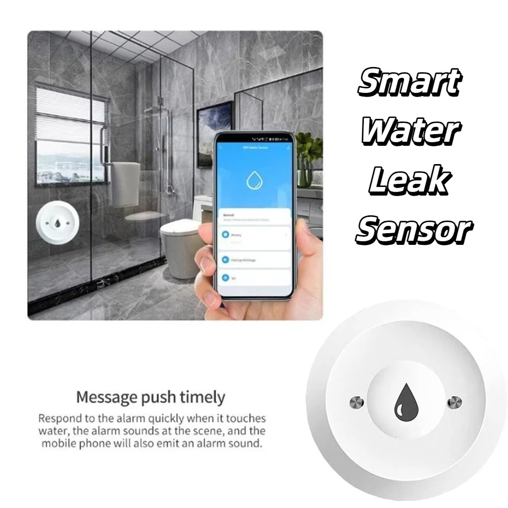 Funkcja alarmu, czujnik wody Z – Smart Home Zigbee 3.0 recenzja i cena